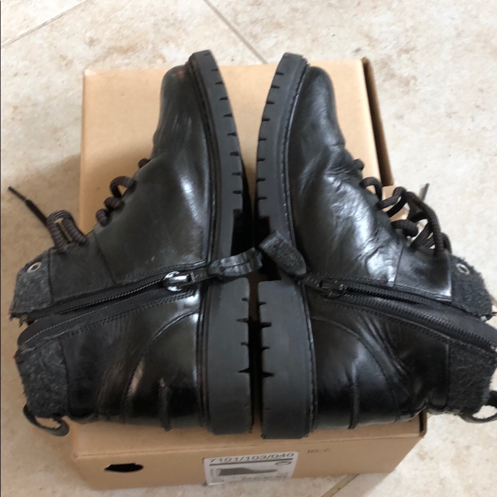 ZARA black combat/boots - Picture 6 of 8